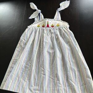 Dress with embroidered details boutique